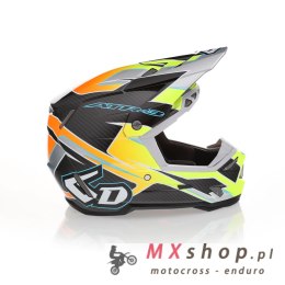 6D HELMETS KASK CROSS/ENDURO ATR-3 REFLEX NEON YELLOW FIM (FRHPhe-02) KOLOR ŻÓŁTY FLUO ROZMIAR L