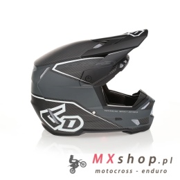 6D HELMETS KASK CROSS/ENDURO ATR-3 ZONE MATTE WHITE FIM (FRHPhe-02) KOLOR SZARY MAT/BIAŁY ROZMIAR XS