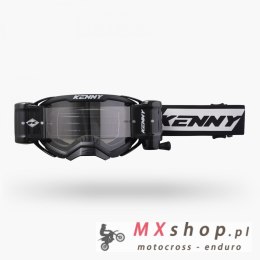 KENNY RACING GOGLE Z ROLL OFF MODEL PERFORMANCE SPEED ROLL KOLOR CZARNY