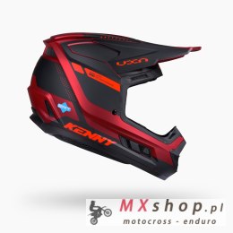 KENNY RACING KASK CROSS/ENDURO PERFORMANCE GRAPHIC CANDY RED MATT KOLOR CZARNY/CZERWONY ROZMIAR M