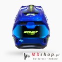 KENNY RACING KASK CROSS/ENDURO PERFORMANCE GRAPHIC RACING BLUE KOLOR NIEBIESKI/BIAŁY/ŻÓŁTY FLUO ROZMIAR M