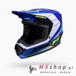 KENNY RACING KASK CROSS/ENDURO PERFORMANCE GRAPHIC RACING BLUE KOLOR NIEBIESKI/BIAŁY/ŻÓŁTY FLUO ROZMIAR S