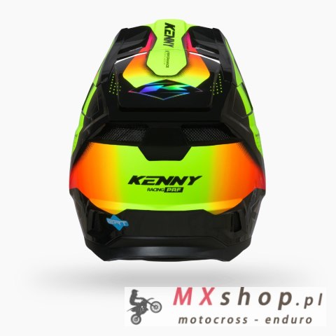 KENNY RACING KASK CROSS/ENDURO PERFORMANCE GRAPHIC RACING NEON YELLOW KOLOR CZARNY/ŻÓŁTY ROZMIAR M
