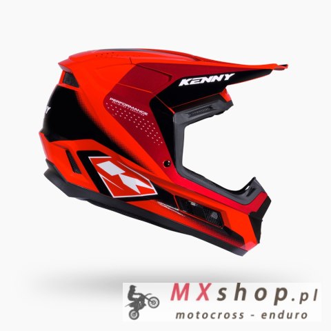 KENNY RACING KASK CROSS/ENDURO PERFORMANCE GRAPHIC RACING RED KOLOR CZERWONY ROZMIAR XXL