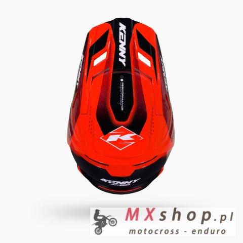 KENNY RACING KASK CROSS/ENDURO PERFORMANCE GRAPHIC RACING RED KOLOR CZERWONY ROZMIAR S