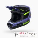 KENNY RACING KASK CROSS/ENDURO PERFORMANCE GRAPHIC SKY NIEBIESKI/ ŻÓŁTY FLUO ROZMIAR XS
