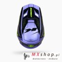 KENNY RACING KASK CROSS/ENDURO PERFORMANCE GRAPHIC SKY NIEBIESKI/ ŻÓŁTY FLUO ROZMIAR XS