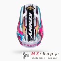 KENNY RACING KASK CROSS/ENDURO PERFORMANCE GRAPHIC + STAR KOLOR BIAŁY/NIEBIESKI/RÓŻOWY ROZMIAR L