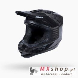 KENNY RACING KASK CROSS/ENDURO TITANIUM CLASSIC CARBON SHINY HOLOGRAPHIC KOLOR CZARNY POŁYSK ROZMIAR L
