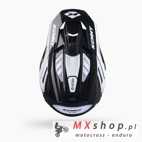 KENNY RACING KASK CROSS/ENDURO TITANIUM GRAPHIC CHAMELELON BLACK KOLOR CZARNY/BIAŁY ROZMIAR XL