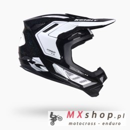 KENNY RACING KASK CROSS/ENDURO TITANIUM GRAPHIC CHAMELELON BLACK KOLOR CZARNY/BIAŁY ROZMIAR XXL