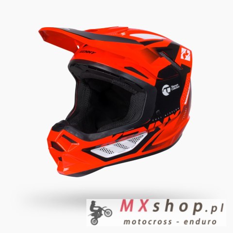 KENNY RACING KASK CROSS/ENDURO TITANIUM GRAPHIC NEON RED CZERWONY/CZARNY ROZMIAR L