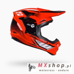 KENNY RACING KASK CROSS/ENDURO TITANIUM GRAPHIC NEON RED CZERWONY/CZARNY ROZMIAR XL