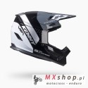 KENNY RACING KASK CROSS/ENDURO TRACK GRAPHIC BLAST BLACK KOLOR CZARNY/SZARY/BIAŁY ROZMIAR XS