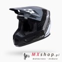 KENNY RACING KASK CROSS/ENDURO TRACK GRAPHIC BLAST BLACK KOLOR CZARNY/SZARY/BIAŁY ROZMIAR S