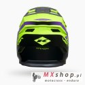 KENNY RACING KASK CROSS/ENDURO TRACK GRAPHIC BLAST BLACK NEON KOLOR ŻÓŁTY FLUO/CZARNY/FIOLETOWY ROZMIAR S