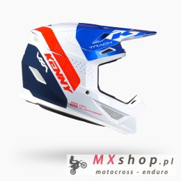 KENNY RACING KASK CROSS/ENDURO TRACK GRAPHIC BLAST PATRIOT KOLOR NIEBIESKI/BIAŁY/CZERWONY ROZMIAR L