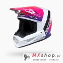 KENNY RACING KASK CROSS/ENDURO TRACK GRAPHIC BLAST WHITE GRADIENT KOLOR BIAŁY/RÓŻOWY/FIOLETOWY ROZMIAR M