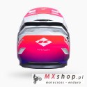 KENNY RACING KASK CROSS/ENDURO TRACK GRAPHIC BLAST WHITE GRADIENT KOLOR BIAŁY/RÓŻOWY/FIOLETOWY ROZMIAR M