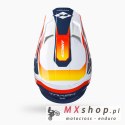 KENNY RACING KASK CROSS/ENDURO TRACK GRAPHIC + FOCUS ORANGE NAVY KOLOR POMARAŃCZOWY/NIEBIESKI/BIAŁYROZMIAR M