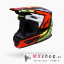 KENNY RACING KASK CROSS/ENDURO TRACK GRAPHIC + FOCUS RED KOLOR CZERWONY/ŻÓŁTY FLUO/ CZARNY ROZMIAR XL
