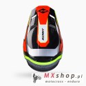 KENNY RACING KASK CROSS/ENDURO TRACK GRAPHIC + FOCUS RED KOLOR CZERWONY/ŻÓŁTY FLUO/ CZARNY ROZMIAR M