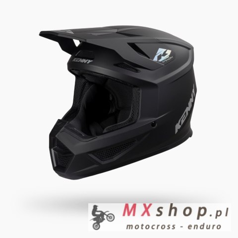 KENNY RACING KASK CROSS/ENDURO TRACK SOLID MATT BLACK SOLID MATT BLACK KOLOR CZARNY ROZMIAR S