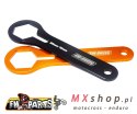 Fm-Parts klucz do rozkręcania górnych nakrętek amortyzatora zawieszeń przednich Wp sześciokątny 50mm KTM/Husqvarna k. czarny