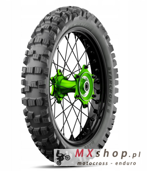 Opona Michelin 110/90-19 Starcross 6 Hard 62M NHS TT M/C TYŁ DOT 2022