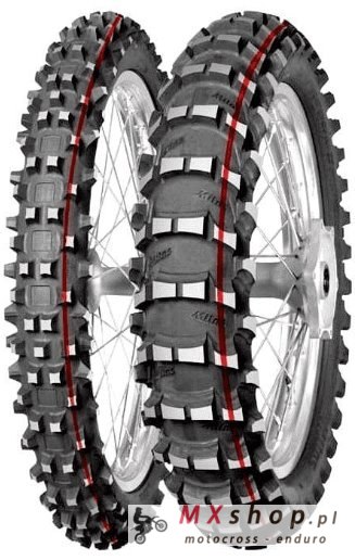 Opona Mitas 110/90-19 Terra Force-MX Sand (czerwony pasek) 62M TT TYŁ DOT 2021