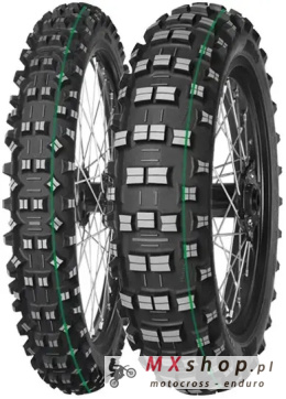 Opona Mitas 120/90-18 Terra Force-EF Super Light 65M TT (zielony pasek) TYŁ DOT 2023