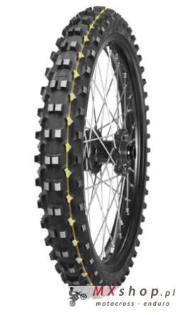 Opona Mitas 90/100-21 C-19 Eagle 54R TT Country Cross FIM (żółty pasek) PRZÓD DOT 2023